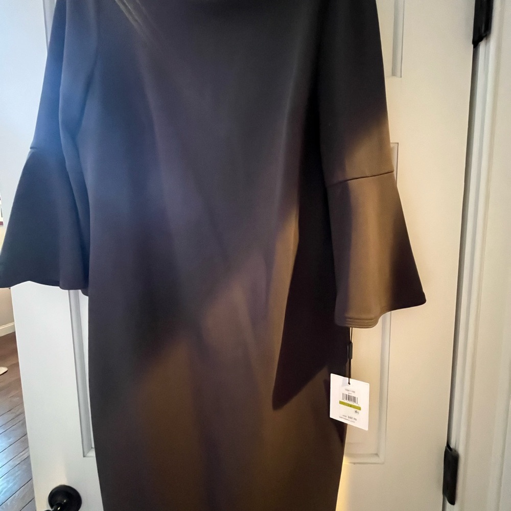 Calvin Klein Black Long Sleeve Dress
